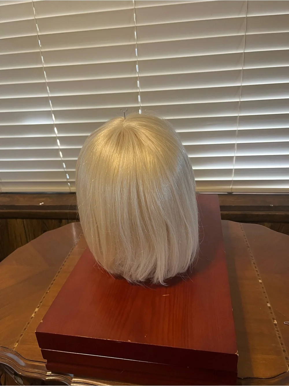 Blonde Short Layered premium Synthetic Wig for Women - Center Part- Natural feel